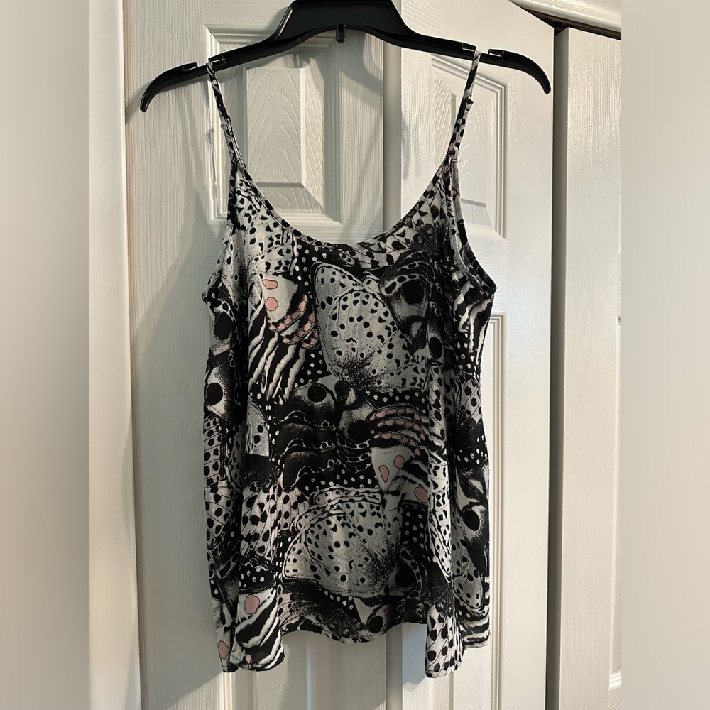 Apt. 9 Women’s Cami Butterfly Black Size Medium